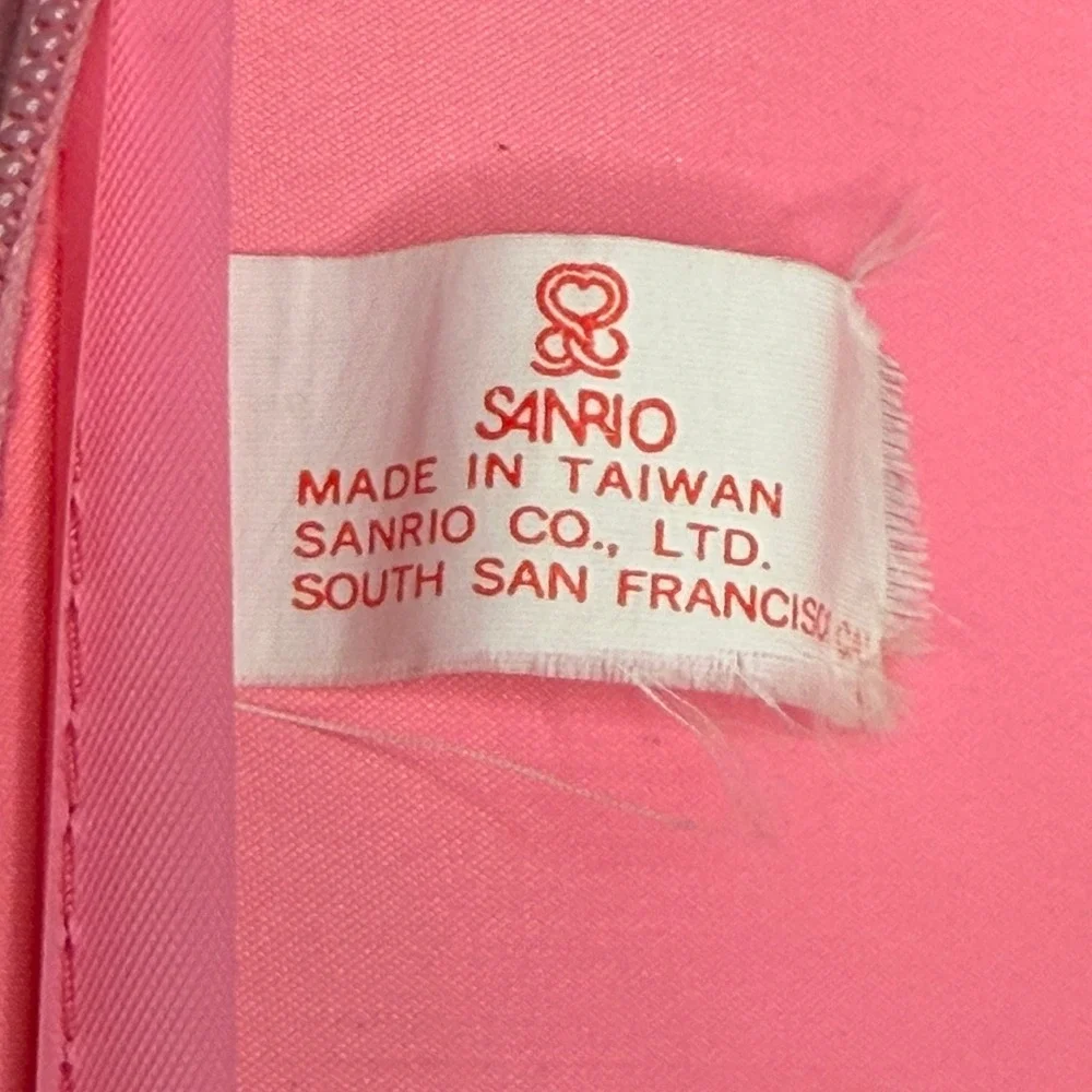 Vintage 1989 Sanrio Little Twin Stars Suitcase Kids Pink Kawaii Kiki Lala Bag